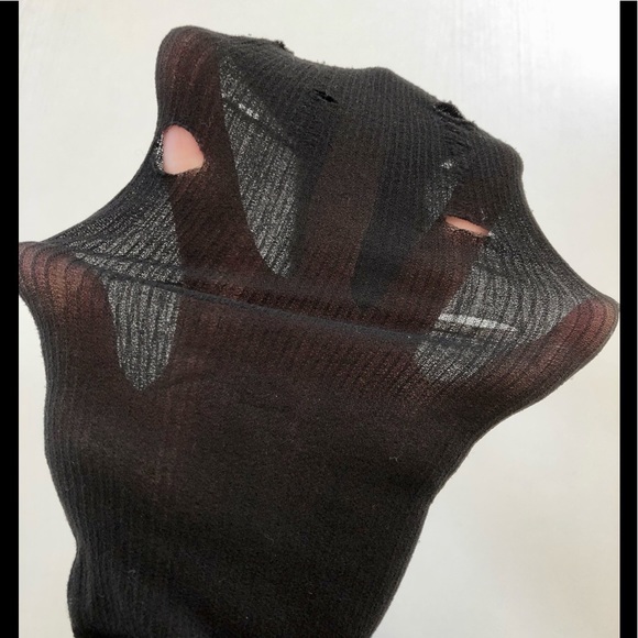 VTG 80s Distressed stockings - Picture 3 of 9